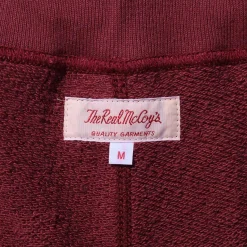 The Real McCoy's Shorts<9oz. Loopwheel Sweatshorts Maroon