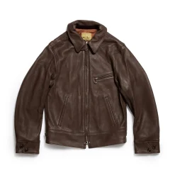 The Real McCoy's Leather Jackets|Jackets And Coats<30s Sports Jacket / Freeman Deerskin Brown