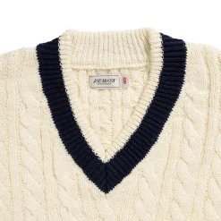 The Real McCoy's Knitwear<Tilden Knit Sweater Milk