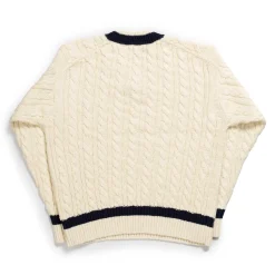 The Real McCoy's Knitwear<Tilden Knit Sweater Milk