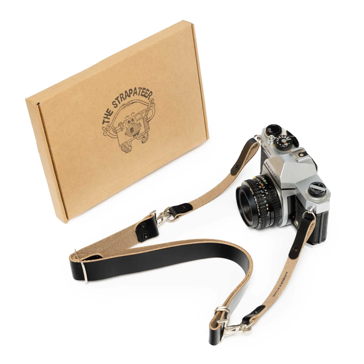 Strapateer Camera Straps<The 'Type B' Camera Strap Black