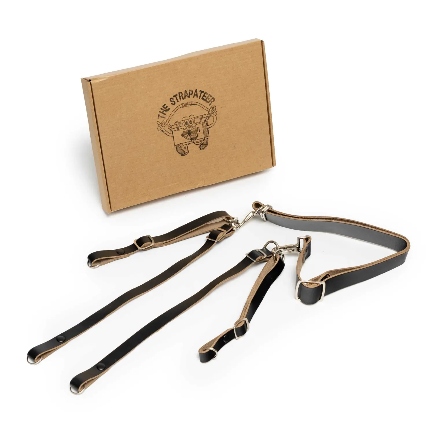 Strapateer Camera Straps<The 'Type C' Camera Strap Black