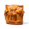 Vasco Vasco<Leather Army Rucksack Mustard Camel