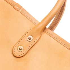 Vasco Vasco<Leather Document Briefcase Natural