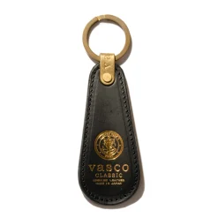 Vasco Vasco<Leather Mini Voyage Shoe Horn Black