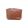 Vasco Vasco<Leather Travel Pouch Brown Roughout