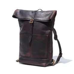 Vasco Vasco<Roll Top Rucksack Black