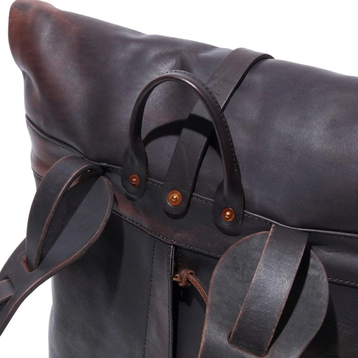 Vasco Vasco<Roll Top Rucksack Black