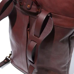 Vasco Vasco<Roll Top Rucksack Brown
