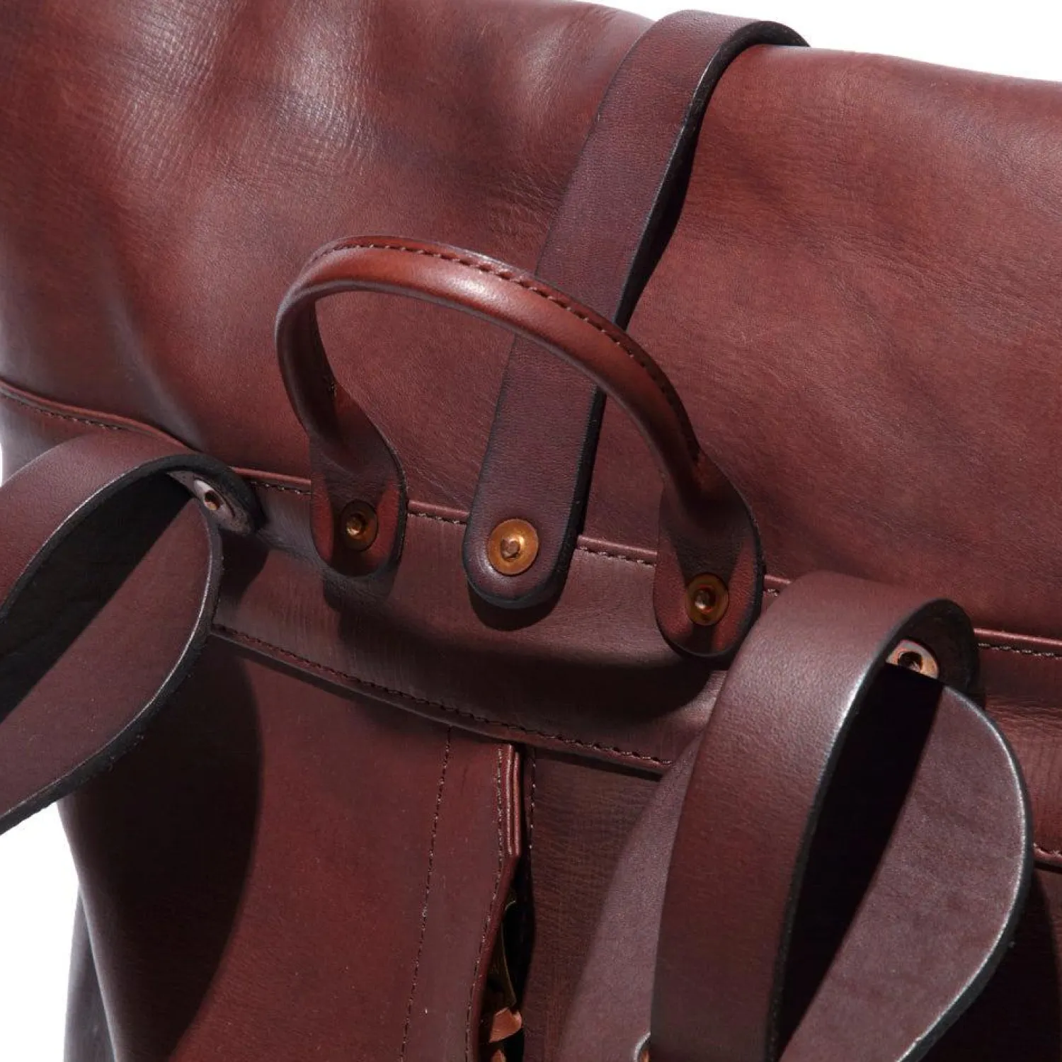 Vasco Vasco<Roll Top Rucksack Brown