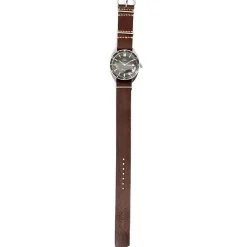 Vasco Vasco<VSCC-640G10 Leather NATO Watch Strap Brown