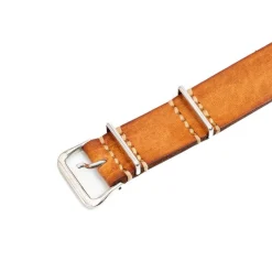 Vasco Vasco<VSCC-640G10 Leather NATO Watch Strap Natural