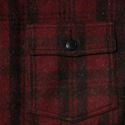Warehouse & Co Jackets And Coats<Lot. 2217 C.C.C. Jacket Buffalo Check Red