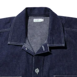 Warehouse & Co Shirts|Jacket<Lot. 2187 US Army Denim Pullover Indigo