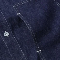 Warehouse & Co Shirts|Jacket<Lot. 2187 US Army Denim Pullover Indigo