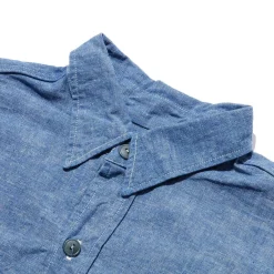 Warehouse & Co Shirts<Lot. 3044 USN Chambray Shirt Indigo