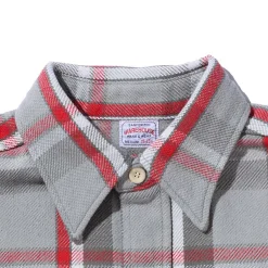 Warehouse & Co Shirts<Lot. 3104F Flannel Shirt Grey