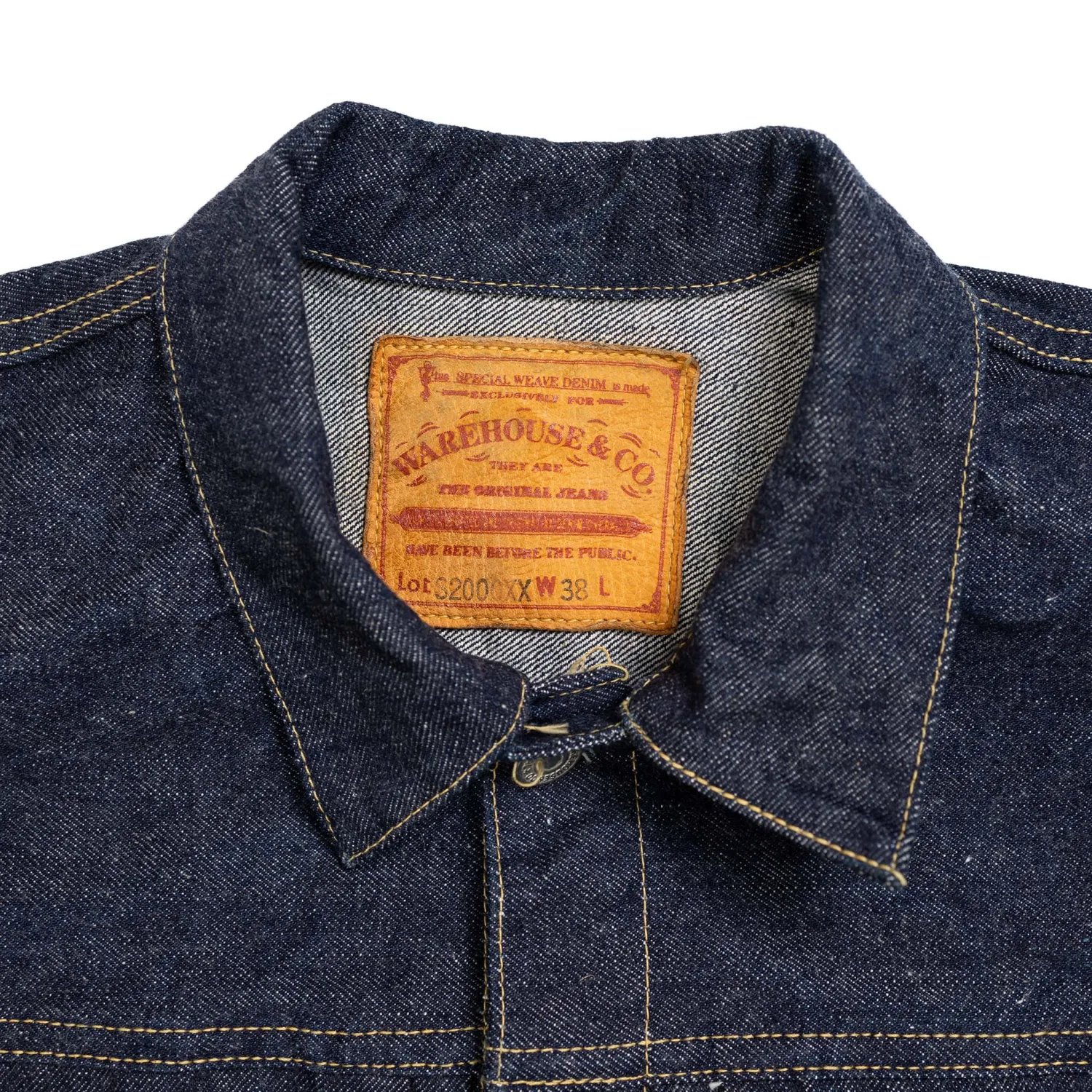 Warehouse & Co Jacket<Lot. S2000XX WWII Denim Jacket OW