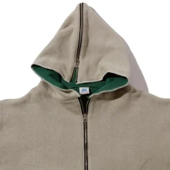 Warehouse & Co x John Gluckow Sweatshirts & Hoodies<Olympic Champion Sweat Parka Beige