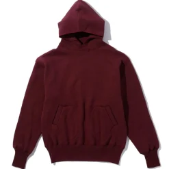 Warehouse & Co x John Gluckow Sweatshirts & Hoodies<The Knockout Hooded Sweatshirt Burgundy