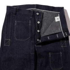 Warehouse & Co x John Gluckow Pants & Trousers<Warehouse & Co. x John Gluckow Netmaker's Trousers Indigo