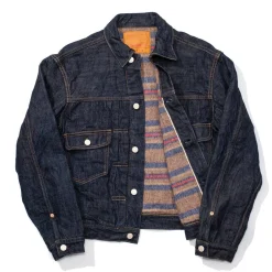 Warehouse & Co Jacket<. 2002XX Blanket Lined Denim Jacket