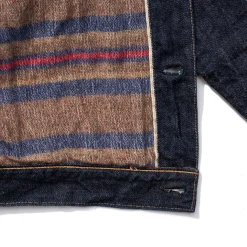 Warehouse & Co Jacket<. 2002XX Blanket Lined Denim Jacket