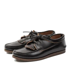 Yuketen Yuketen<Blucher w/Kiltie w/Camp Sole G Black