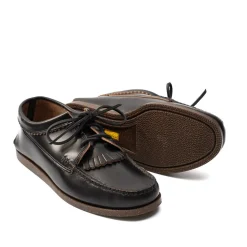 Yuketen Yuketen<Blucher w/Kiltie w/Camp Sole G Black