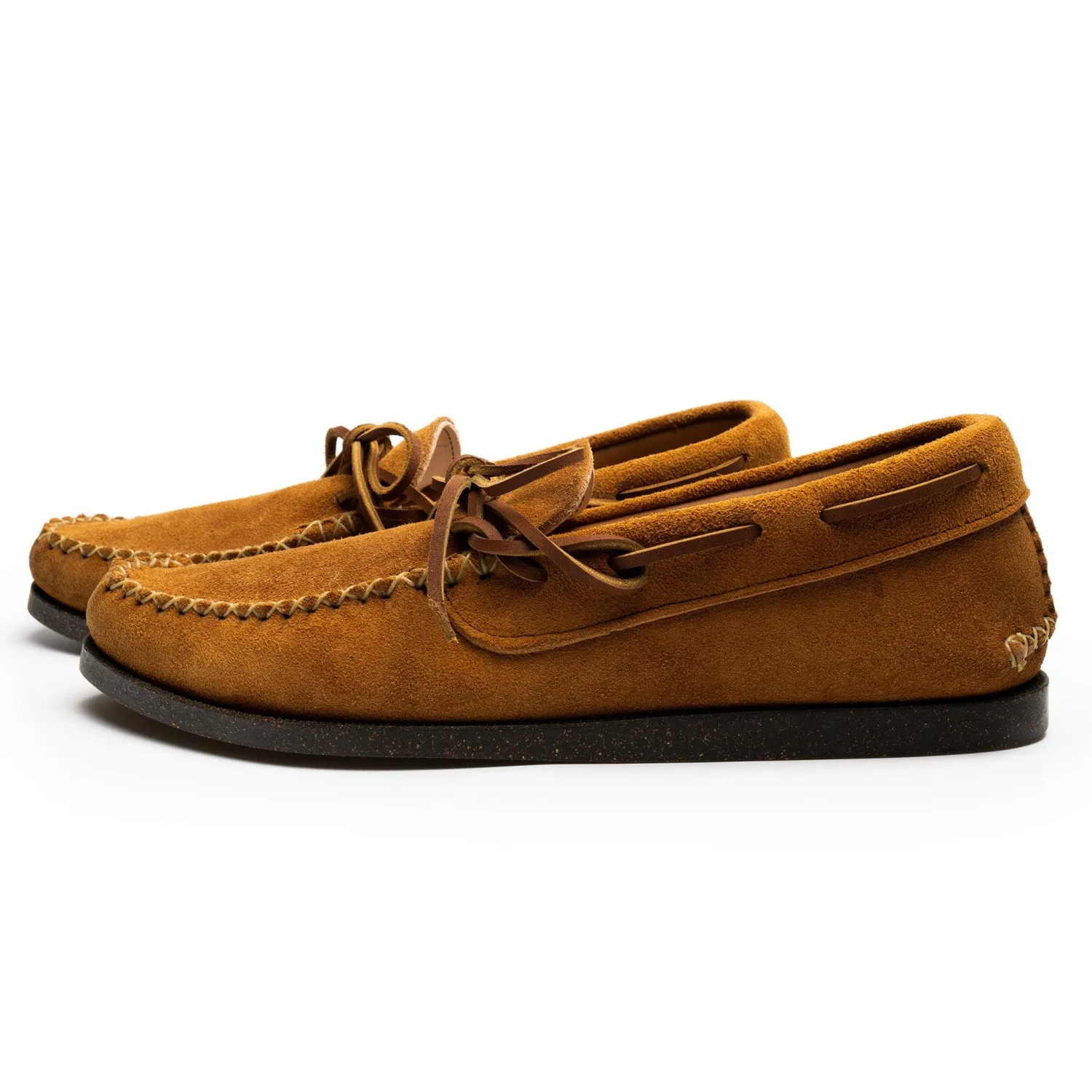 Yuketen Yuketen<Canoe Moc w/ Camp Sole FO G Brown