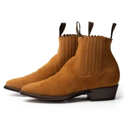 Yuketen Yuketen<Pancho Boot Golden Brown Suede