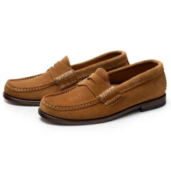 Yuketen Yuketen<Rob's Loafer w/Leather Sole Tosca G Brown