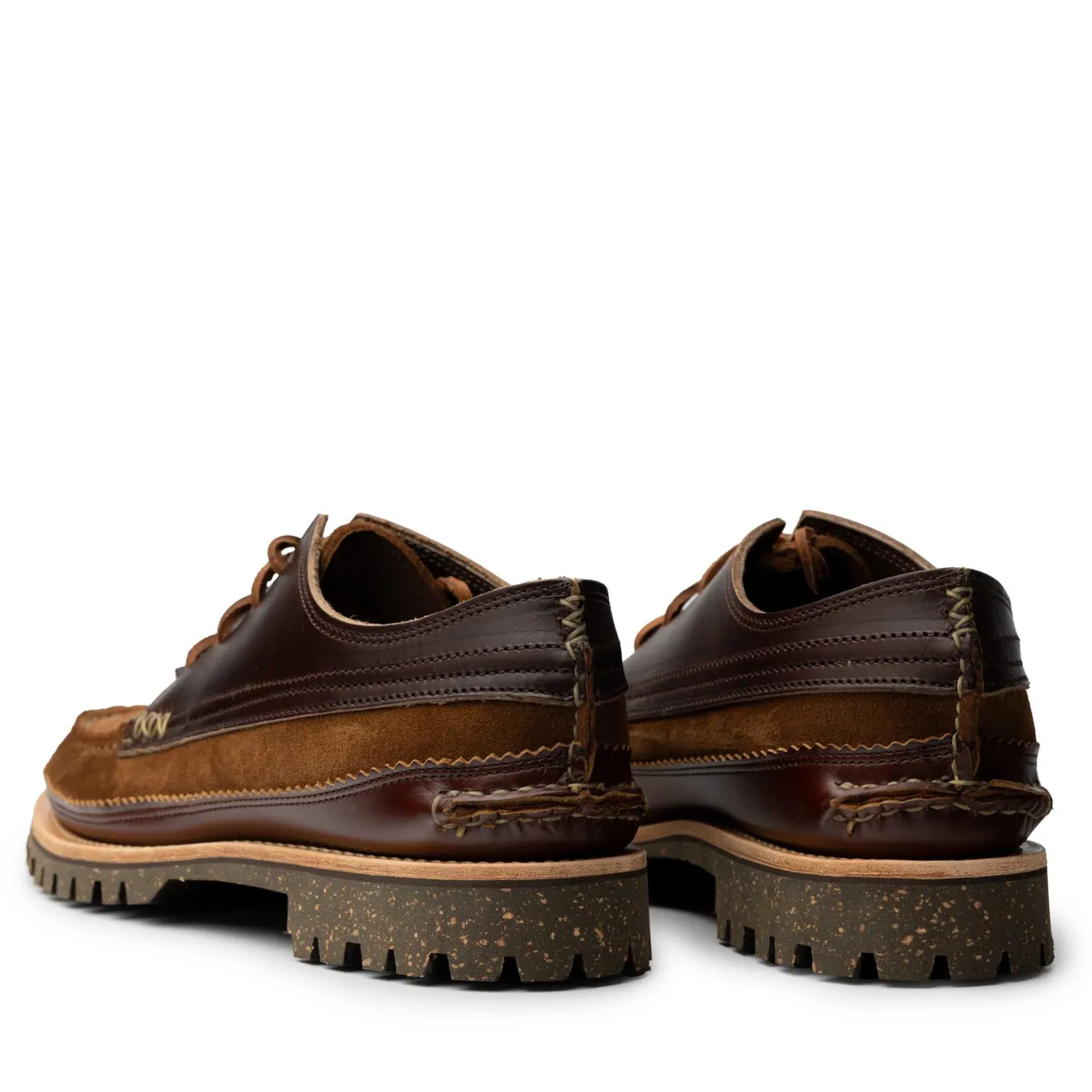 Yuketen Yuketen<Semi Handsewn Maine Guide Ox DB w/Kiltie FO Snuff x G Brown