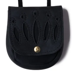 Yuketen Yuketen<Slash Pouch Black Nubuck